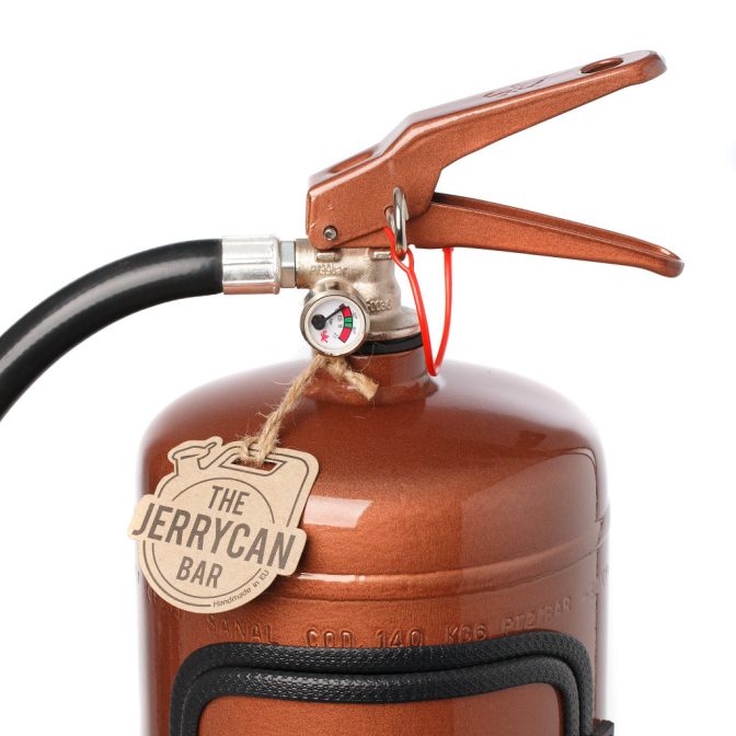 Feuerlöscher-Bar farbig lackiert - firebar – Bild 11