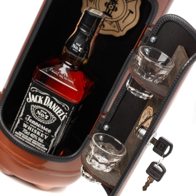 Feuerlöscher-Bar farbig lackiert - firebar – Bild 9