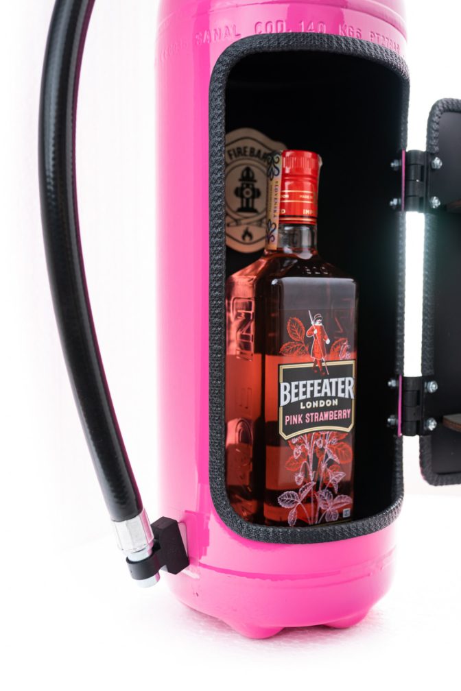 Feuerlöscher-Bar farbig lackiert - firebar – Bild 15
