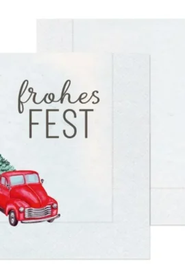 Serviette Frohes Fest