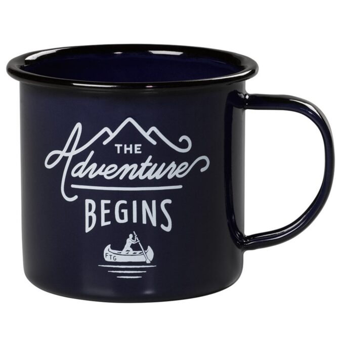 Enamel Mug / Emailletasse: adventure beginn Gentlemen's Hardware