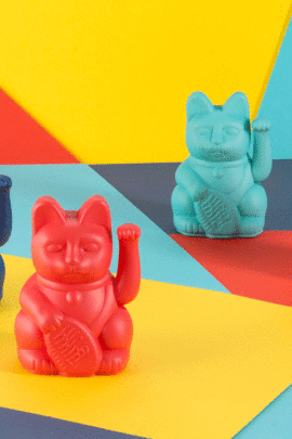 Lucky Cat mini Winkekatze Donkey Product
