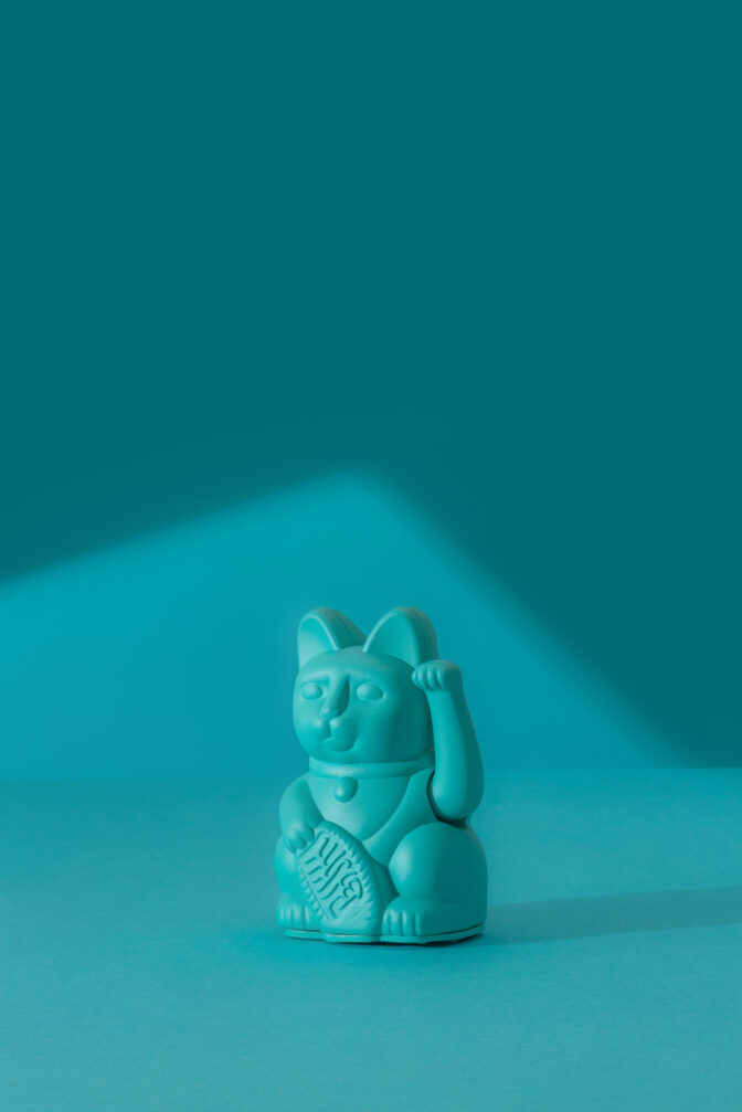 Lucky Cat mini Winkekatze Donkey Product – Bild 6