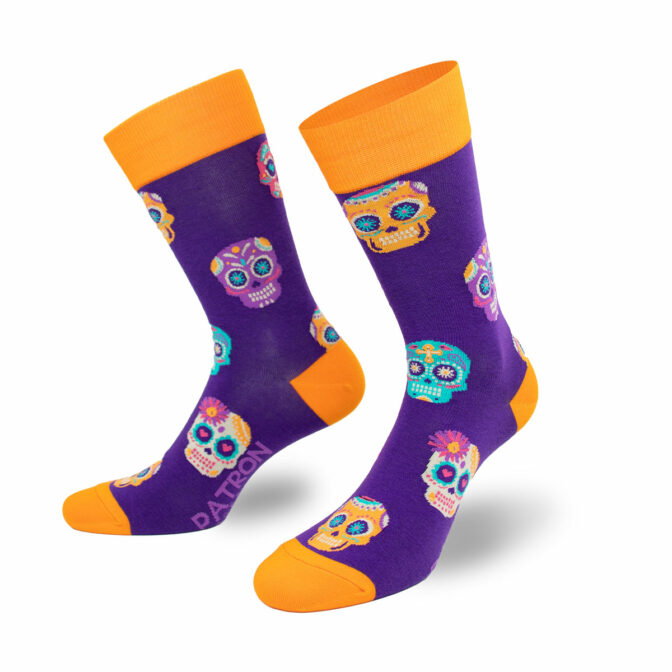 Totenkopf Socken Patron Socken – Bild 3