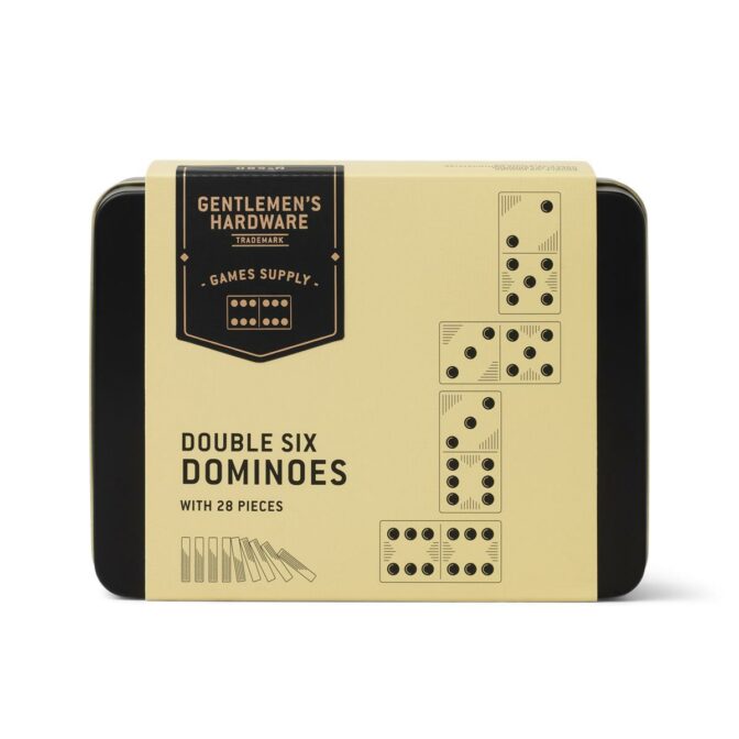 Dominos in a tin Gentlemen´s Hardware