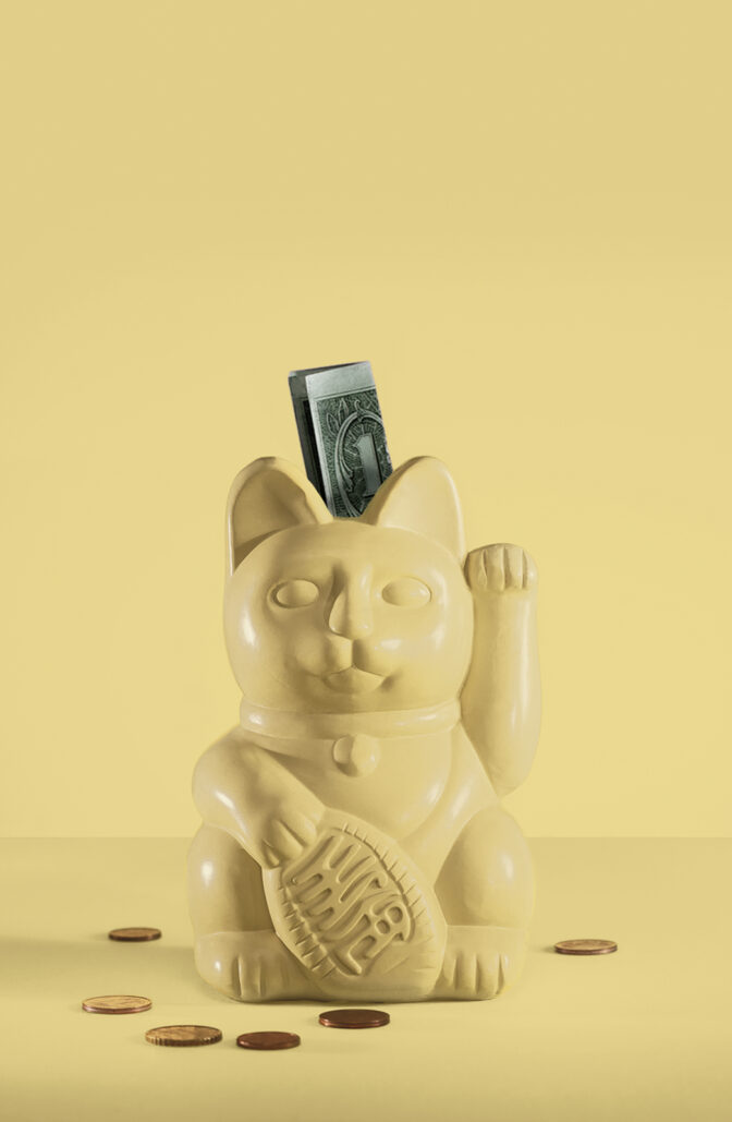 Lucky Cat Bank / Spardose Donkey Product