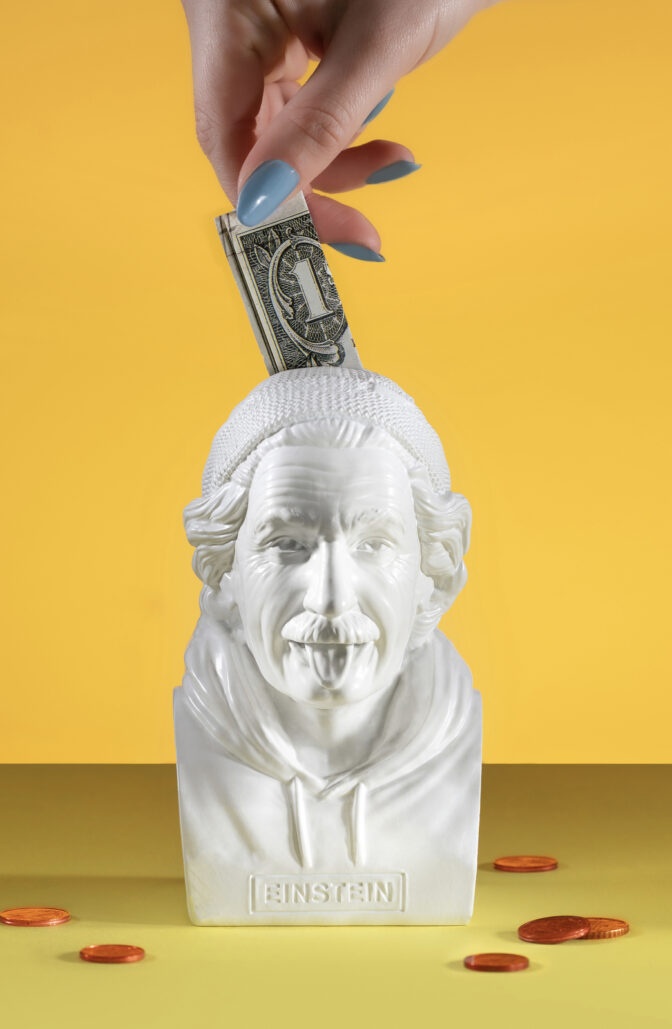 Moneybox / Einstein / Spardose Donkey Products