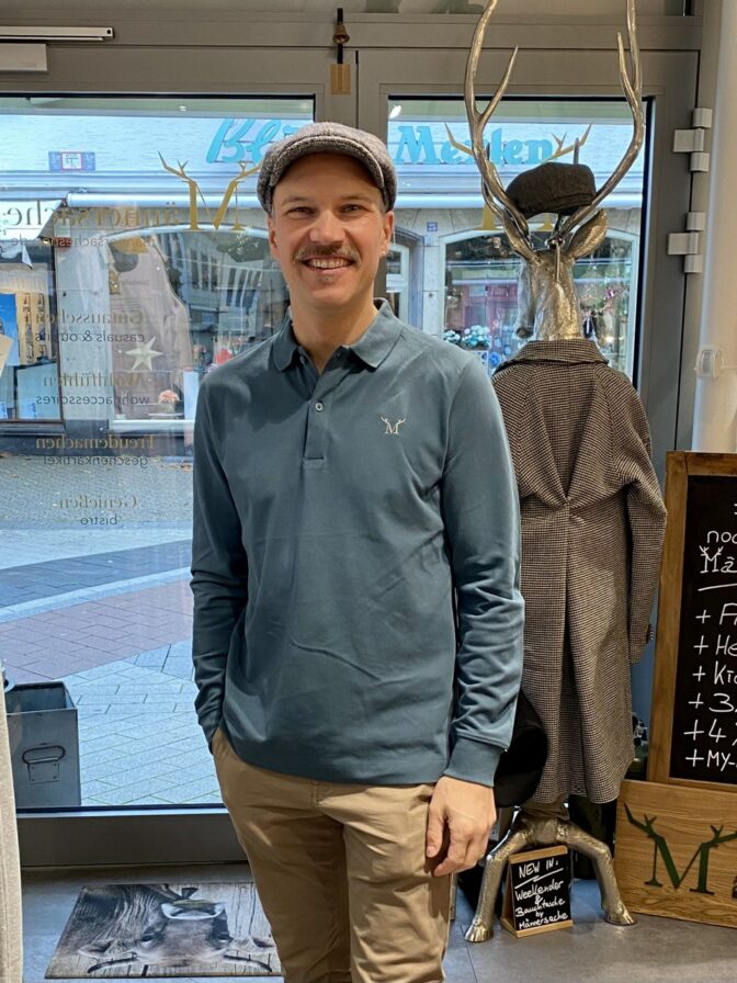 Männersache Polo-Shirt langarm