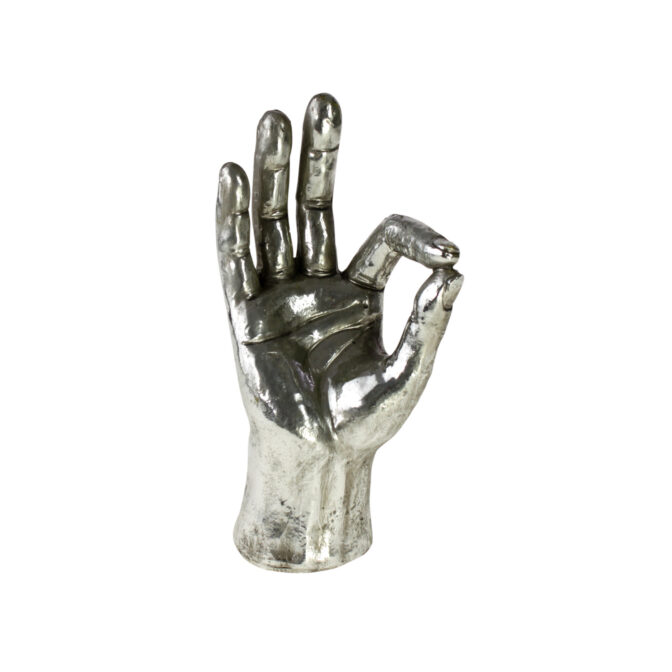 Figur OK!, silber Werner Voß Design