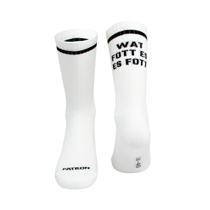 Wat fott es es fott Sportsocken Patron Socks