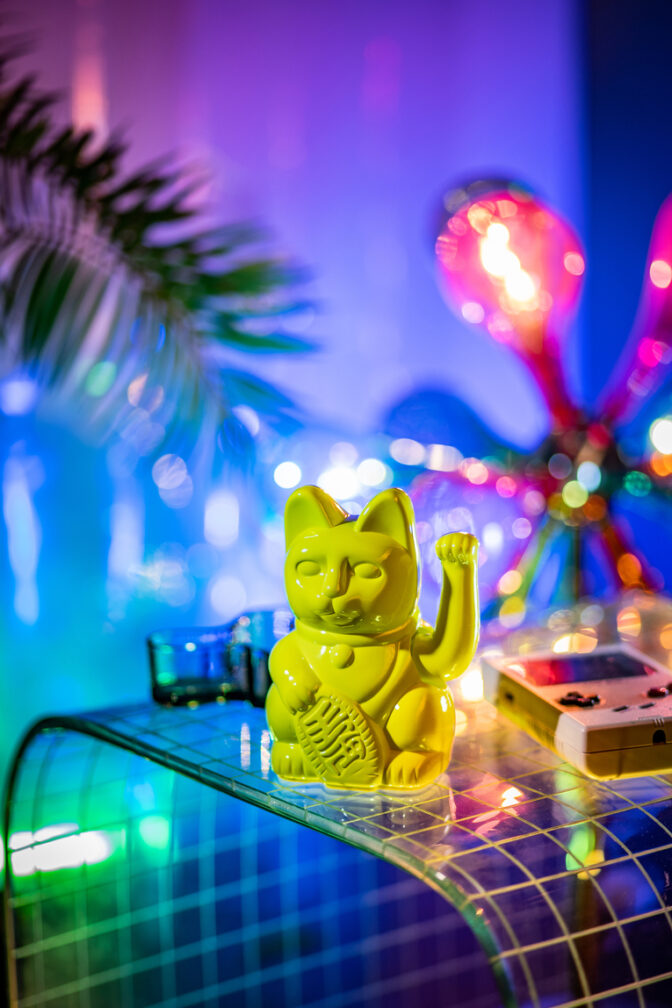Lucky Cat Miami Winkekatze glossy Donkey Products – Bild 3