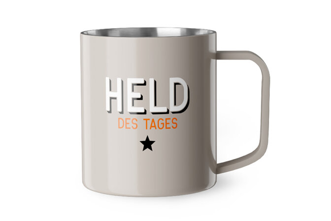 Thermobecher Held des Tages La Vida