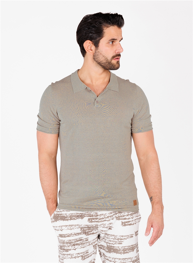 Polo-Shirt Leinen Master Key Largo