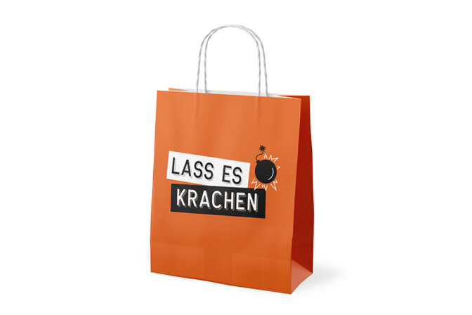 Geschenktüte Lass es Krachen La Vida