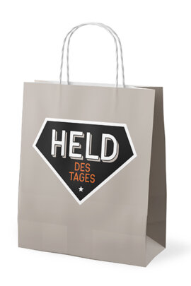 Geschenktüte Held des Tages La Vida