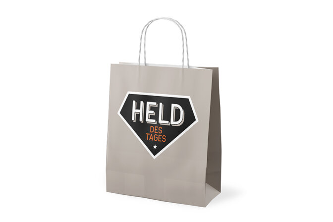 Geschenktüte Held des Tages La Vida