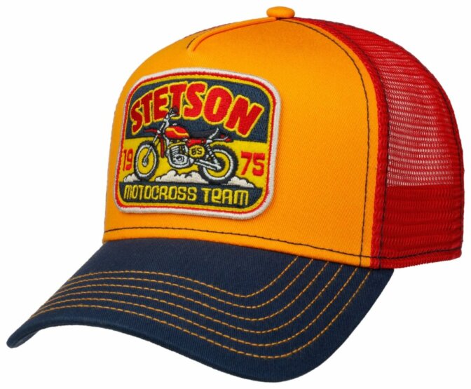 Trucker Cap Motocross Team Stetson