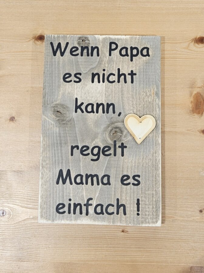 Holzschild rechteckig ca. 19,5 x 30 cm – Bild 17