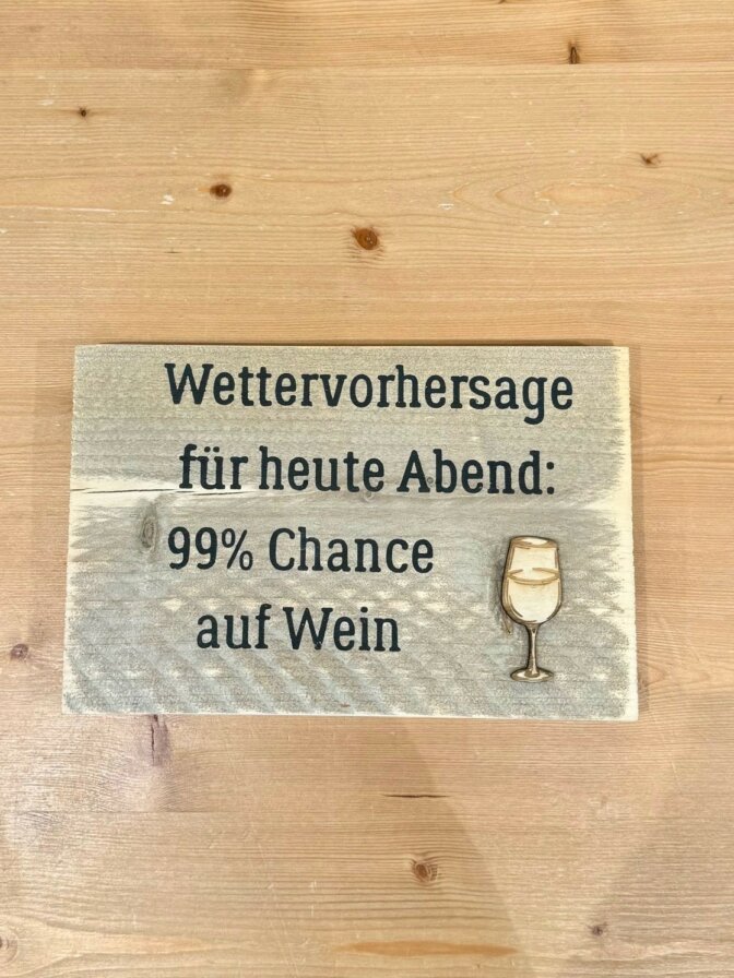 Holzschild rechteckig ca. 19,5 x 30 cm – Bild 14