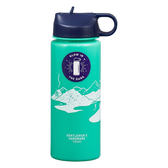 Wasserflasche 1l leuchtet / Water bottle Gentlemens Hardware – Bild 3