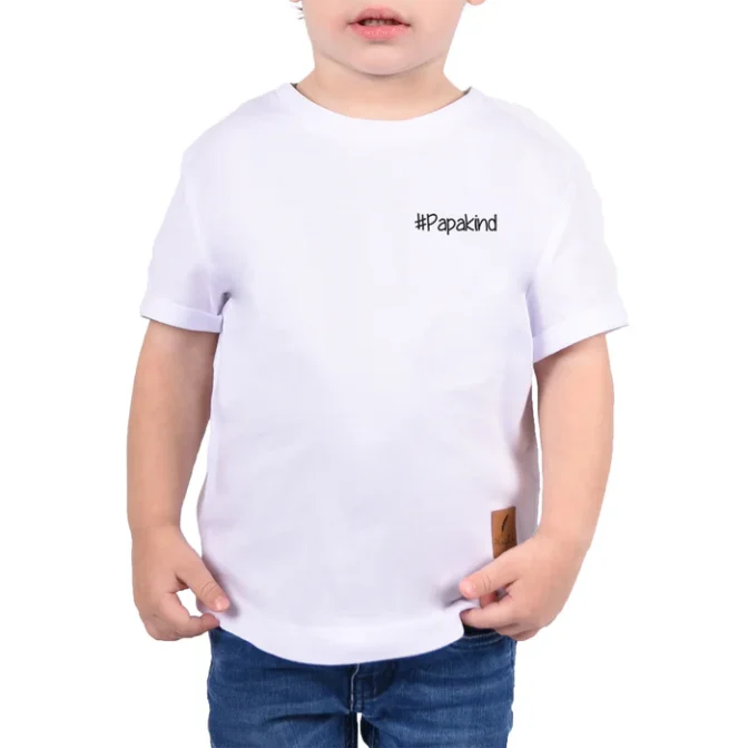 Kids Shört #Papakind Kleinigkeit