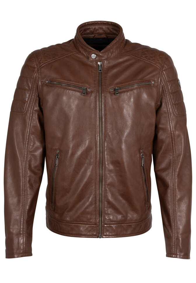 Lederjacke GBDerry Bikerjacke Mauritius