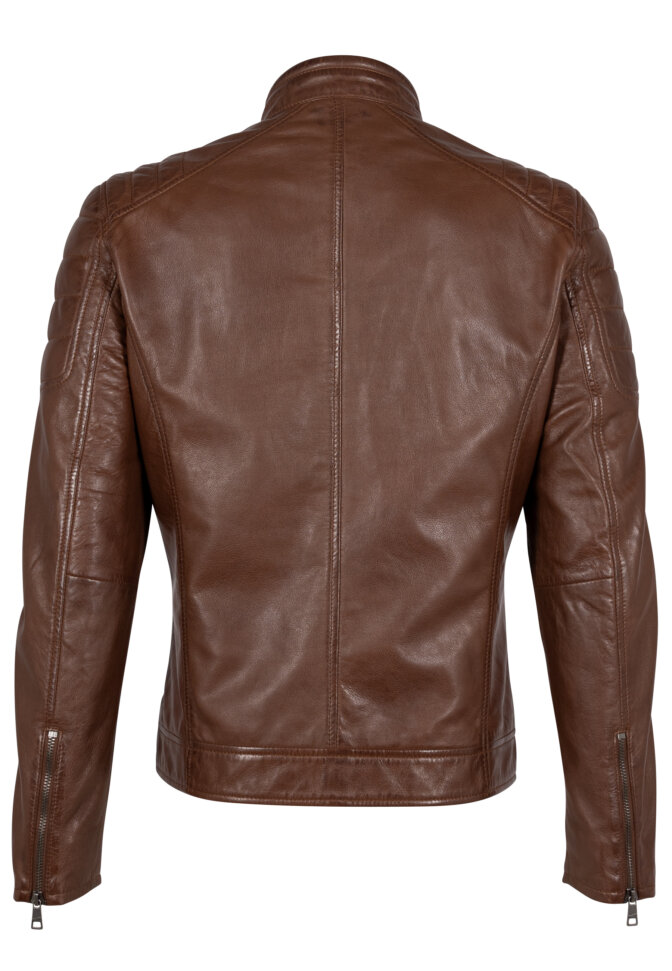 Lederjacke GBDerry Bikerjacke Mauritius – Bild 2
