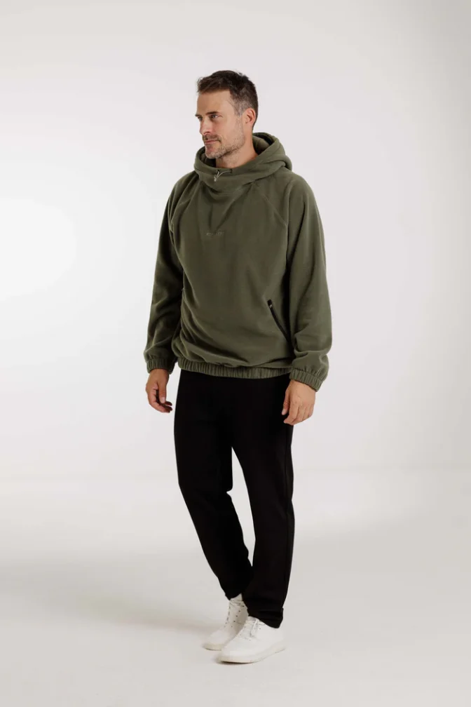 Keanu Fleece Hoodie Kleinigkeit – Bild 2