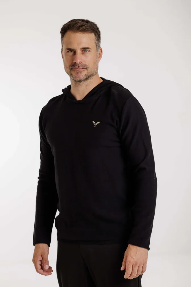 Signature Strick Hoodie Kleinigkeit
