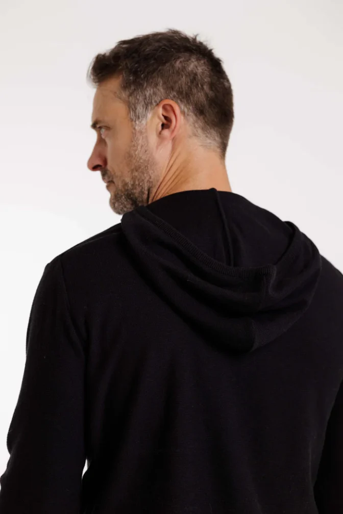 Signature Strick Hoodie Kleinigkeit – Bild 2