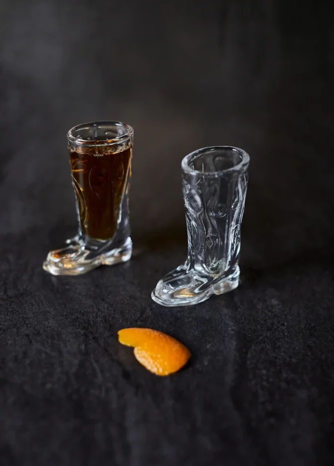 Cowboy Boot Shot Gläser Gentlemen´s Hardware