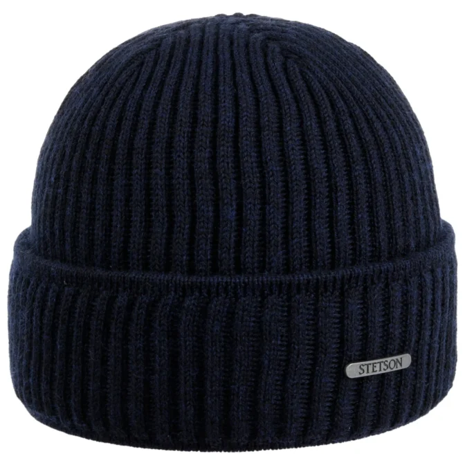 Beanie Merinowolle Stetson – Bild 2