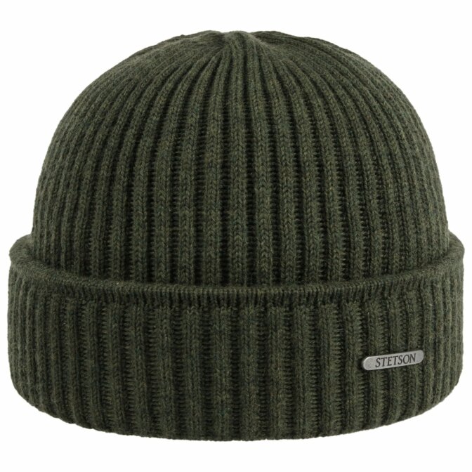 Beanie Merinowolle Stetson – Bild 4