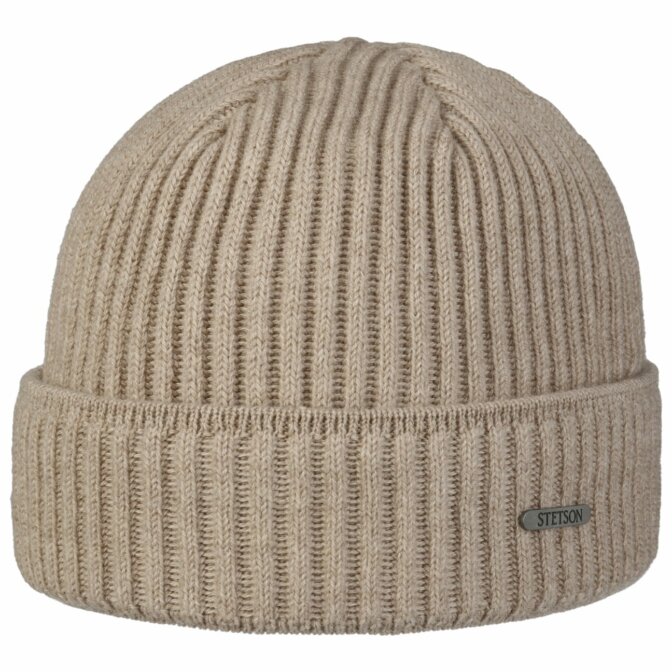 Beanie Merinowolle Stetson – Bild 6