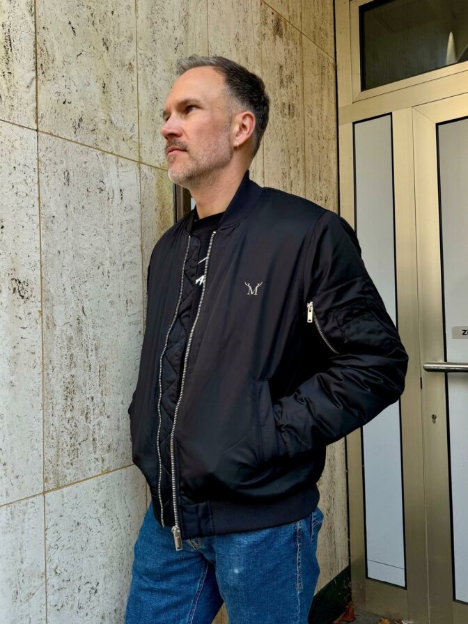 Bomberjacke Männersache – Bild 2