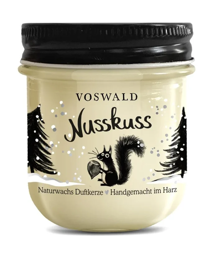 Nusskuss Duftkerze Voswald