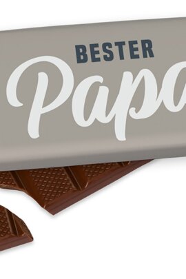 Schokolade 40 g Bester Papa La Vida