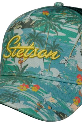Trucker Cap Aloha Print Stetson