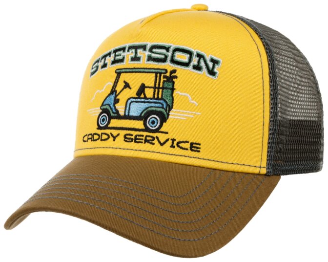 Trucker Cap Golf Caddy Service Stetson