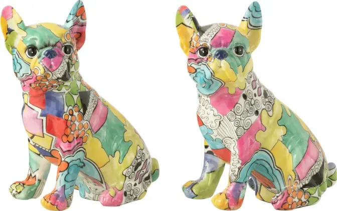 franz. Bulldogge sitzend Jolipa