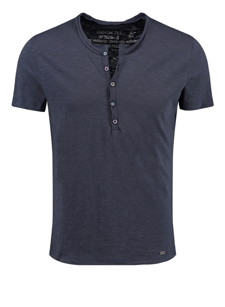 T-Shirt mit Knopfleiste lemonade button - Key Largo – Bild 16