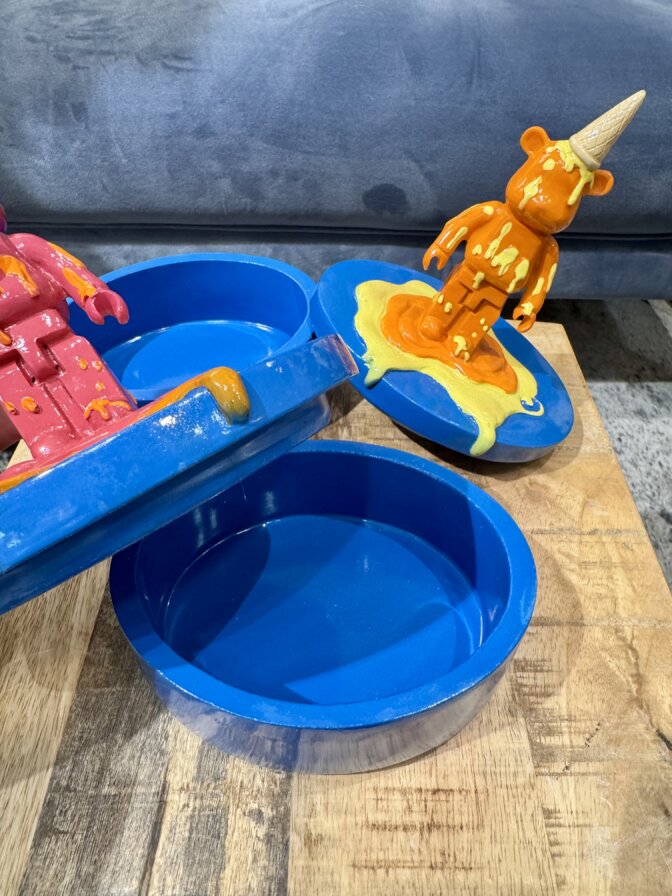 Dose Bär mit Waffeltüte / Eis Jolipa – Bild 8