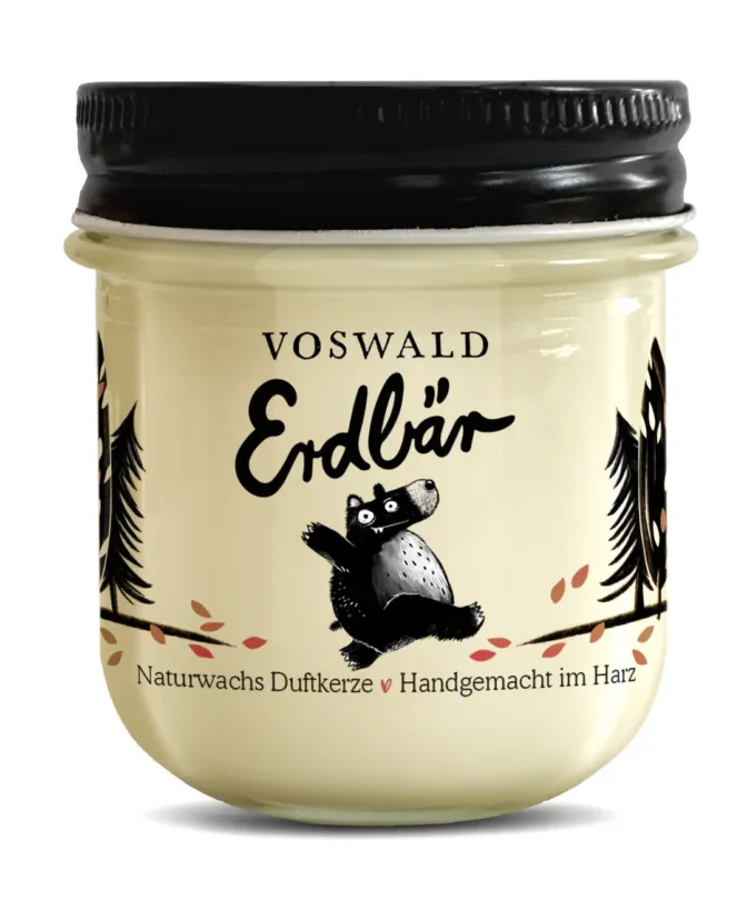 Erdbär Duftkerze Voswald