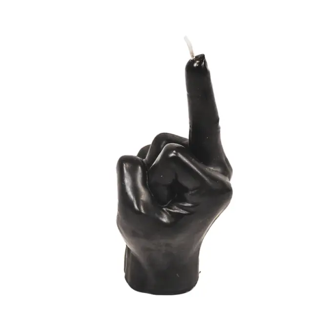 Kerze Mittelfinger – Bild 4