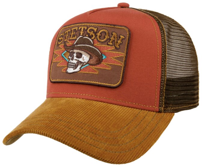 Trucker Cap Skull Stetson