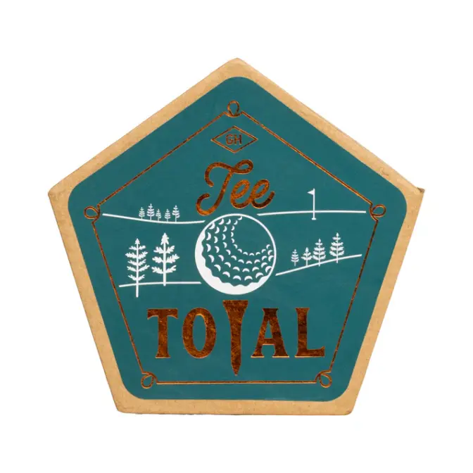 Ceramic Coasters Golf Gentlemens Hardware – Bild 2