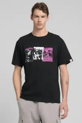 T-Shirt mit Grafikprint Replay