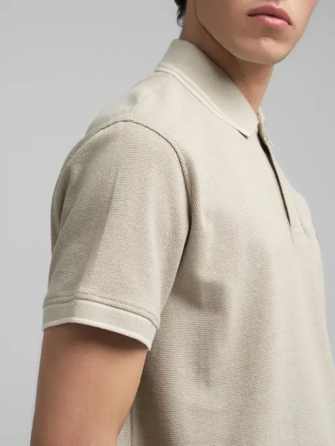 Polo-Shirt mit gestr. Kanten Replay – Bild 3