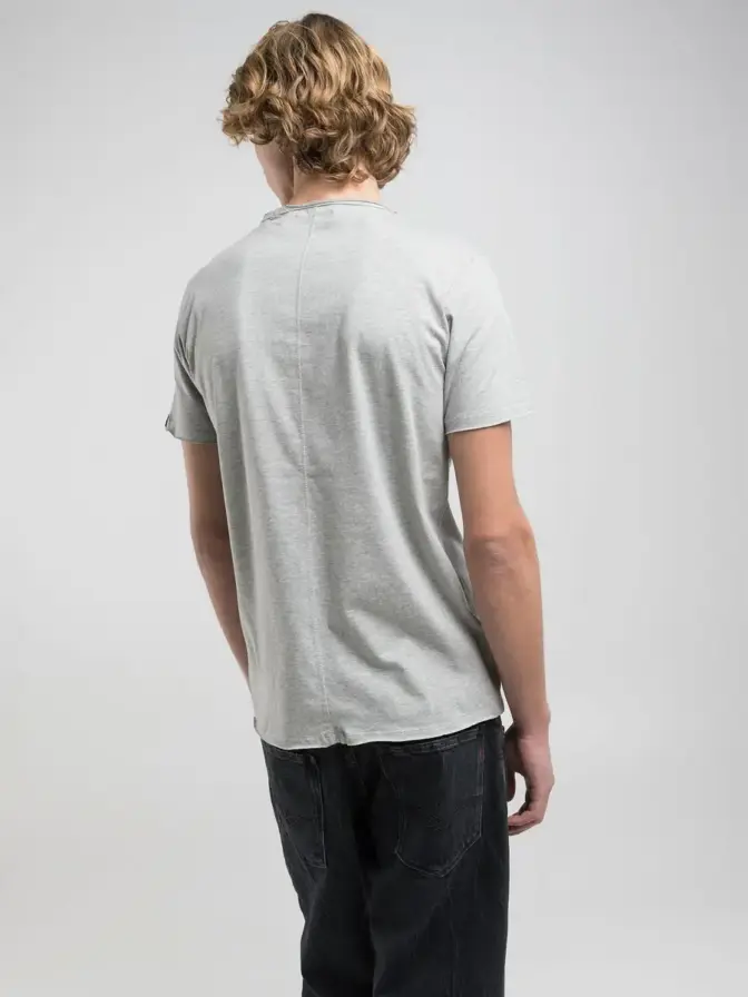 T-Shirt offene Kante Rundhals Replay – Bild 16