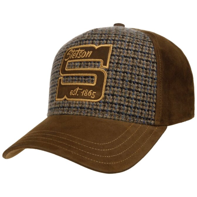 Trucker Cap Oily Goat Cashmere/Wool Stet